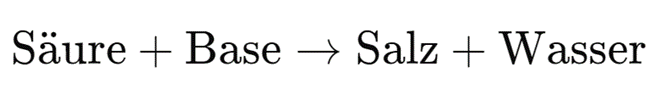 Neutralisation von Abwasser mit Säure und Lauge