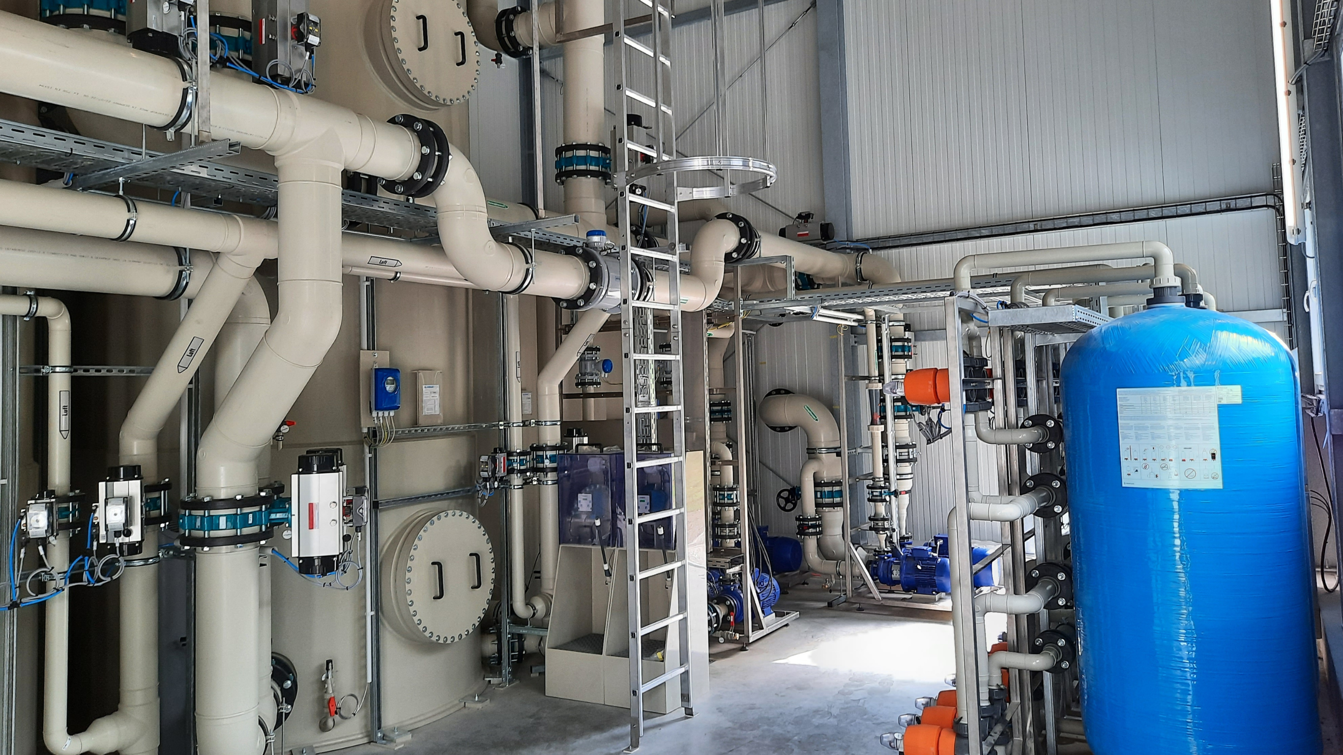 Biologische Filtration für Wasserrecyclinganlagen