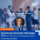 ALMAWATECH bei der 10. VDI-Konferenz "Optimierung industrieller Kläranlagen"